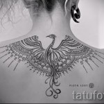 phoenix géométrie de tatouage - une photo du tatouage fini sur 11022016 1
