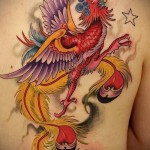 phoenix tatouage et le dragon - une photo du tatouage fini 11022016 1