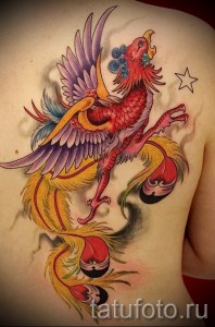 phoenix tatouage et le dragon - une photo du tatouage fini 11022016 1