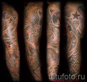 phoenix tatouage manches - une photo du tatouage fini sur 11022016 2