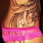 phoenix tatouage sur la hanche - une photo du tatouage fini 11022016 2