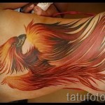 phoenix tatouage sur la hanche - une photo du tatouage fini 11022016 3