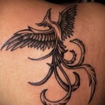 phoenix tatouage sur le dos de la photo - la photo du tatouage fini 11022016 2