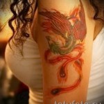 photo phoenix tatouage sur son bras - une photo du tatouage fini 11022016 1