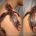 photo phoenix tatouage sur son bras - une photo du tatouage fini 11022016 2
