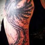 photo phoenix tattoo on his arm - a photo of the finished tattoo 11022016 1