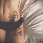 tattoo on her hip girls - examples of finished tattoo photos 01022016 5