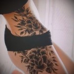 tattoo on her hip girls - examples of finished tattoo photos 01022016 9