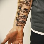 tattoo on his forearm male patterns - Photo example for the selection of 28022016 1