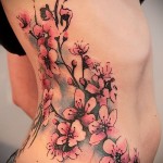 tattoo on the ribs cherry - Photo example of a tattoo on 03022016 2