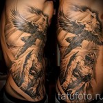 tattoo on the ribs the angel - picture with an example of a tattoo 03022016 1