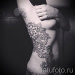 tattoo on the ribs the lace - Photo example of a tattoo on 03022016 1