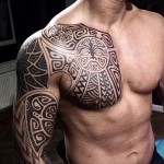 tattoo pattern on the chest - to select a photo example of 28022016 1