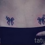 tattoos bows on the hips - examples of finished tattoo photos 01022016 3