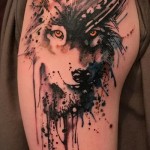 wolf tattoo pattern - Photo example for the selection of 28022016 2