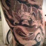 тату на ребрах мужские - фотография с примером татуировки от 03022016 4