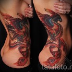 тату огненный феникс - фото готовой татуировки от 11022016 4