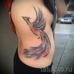 тату феникс акварель - фото готовой татуировки от 11022016 12
