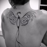 тату феникс для девушек - фото готовой татуировки от 11022016 6