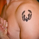 тату феникс маленькая - фото готовой татуировки от 11022016 4