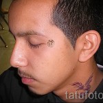 тату феникс на шее - фото готовой татуировки от 11022016 7