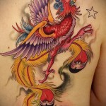 тату феникс - фото готовой татуировки от 11022016 1