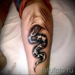 3d serpent tatouage sur son bras images - Exemple photo du tatouage fini sur 02032016 1