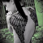 3д тату крылья - пример фотографии готовой татуировки от 02032016 4