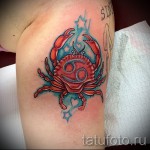 3д тату рак - пример фотографии готовой татуировки от 02032016 6