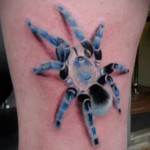 3д тату с пауком - пример фотографии готовой татуировки от 02032016 9