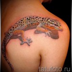 3д тату ящерица - пример фотографии готовой татуировки от 02032016 3