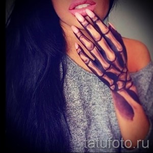 3д татуировки для девушек - пример фотографии готовой татуировки от 02032016 14