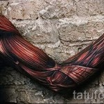 Tattoo-3D-Bilder male - Beispielfoto des fertigen Tätowierung auf 02032016 3