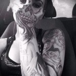 tatouage crâne sur la main - Photos et exemples de 01032016 5