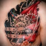 tattoo 3d pictures male - Example photo of the finished tattoo on 02032016 3