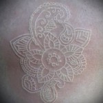 white mandala tattoo 3