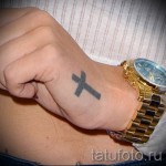 тату крест на кисти - фотографии и примеры от 01032016 11