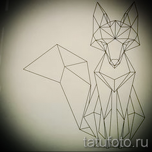Лиса оригами рисунок Лиса оригами рисунок