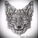 Schnauze Fuchs Tattoo Skizze - siehe Bilder 25,04-2.016 6