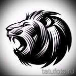 Skizzen eines Löwen-Tattoo auf der Hand - Zeichnungen für Tätowierungen von 29042916 2