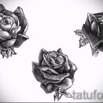 black rose tattoo sketch - look cool wallpaper 1