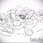lotus flower tattoo sketches - drawings by 26.04.2016 5