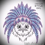 owl tattoo sketches American 3
