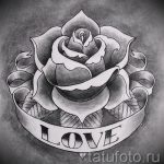 rose noire croquis de tatouage - look cool fond d'écran 1