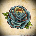 sketch of tattoo blue rose - to look cool wallpaper 2