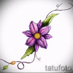 sketch of tattoo colors on the thigh - drawings from 26.04.2016 7