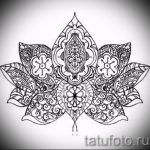 sketch of tattoo flowers on hand - drawings on 26.04.2016 4