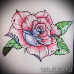 tattoo flowers colored sketches - drawings by 26.04.2016 17