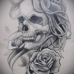 эскиз тату чикано мужские 18
