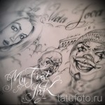 эскиз тату чикано мужские 19